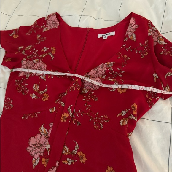 BB Dakota Hyper Bloom Printed Minidress - Picture 7 of 9